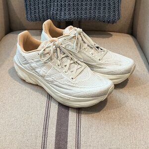 New Balance 1080v13 Fresh Foam Beige and Brown Sneakers